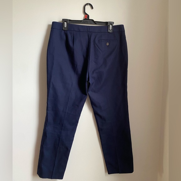 J. Crew Factory Navy Trouser - Picture 2 of 4